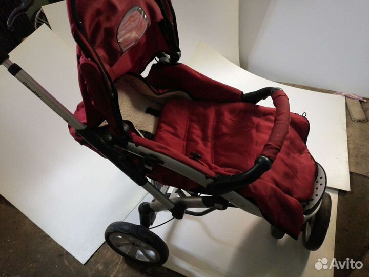 Прогулочная коляска зимняя бу