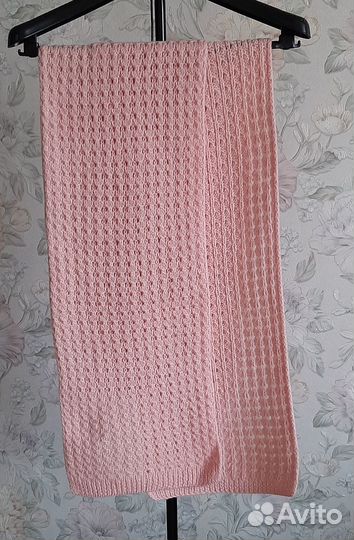 Шарфы машинной и ручной вязки