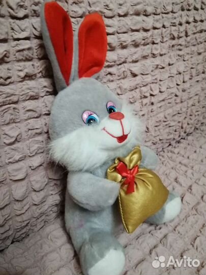 Мягкая игрушка поющий заяц