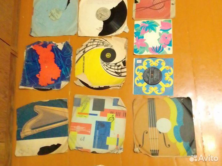 Пластинки для патефона одним лотом 30 шт