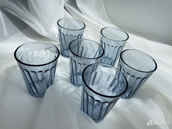 Стопка синее стекло СССР
