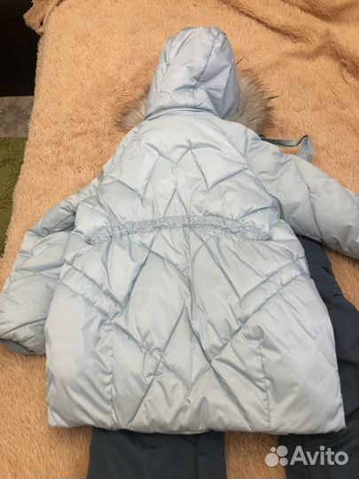 Зимний костюм для девочки размер 110