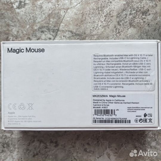 Мышь Apple magic mouse 3