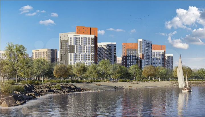 2-к. квартира, 60,2 м², 8/25 эт.