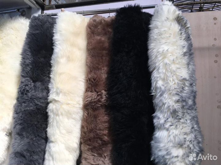 Меховые накидки на сидения