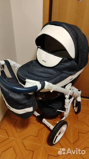 Коляска Adamex Monte Carbon 2 в 1