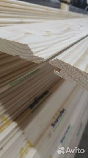 Имитация бруса за м2 17 мм 196 мм 4000 мм, ав