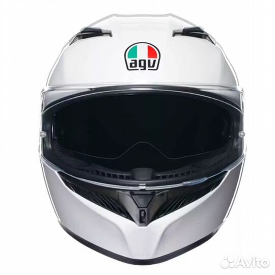 Шлем K3 AGV E2206 mplk,белый, XL