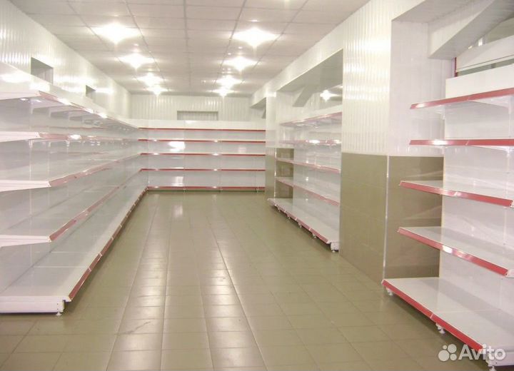 Купить стеллаж торговый для магазина.В наличии