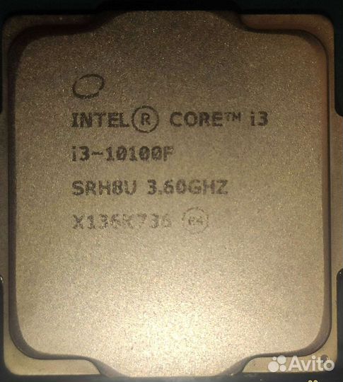 Набор i3-10100f + gigabyte h510m+ 8gb cooler intel