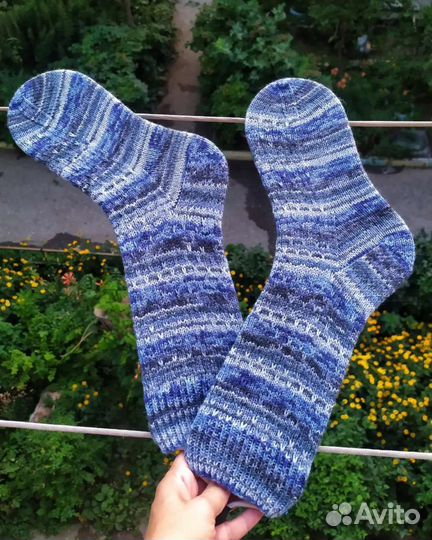 Вязаные шерстяные носки, отличный подарок