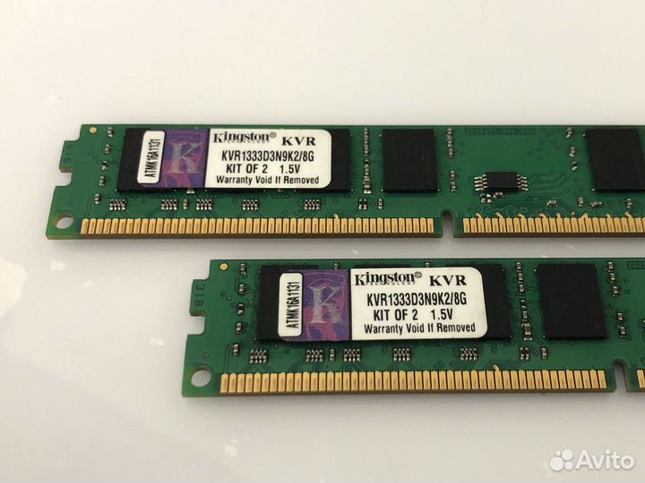 Оперативная память разная