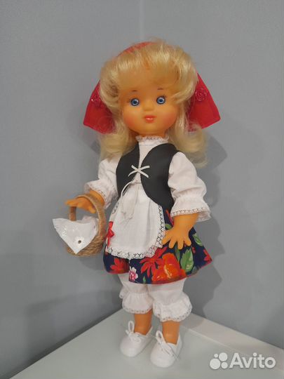 Кукла СССР Красная шапочка Звездочка