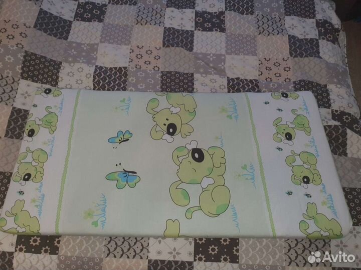 Кроватка Angela Bella Бьянка с маятником + матрас