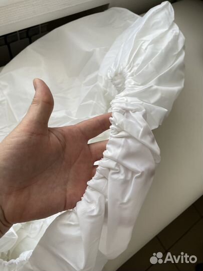 Чехол на кушетку черный (тату) белый блестящие