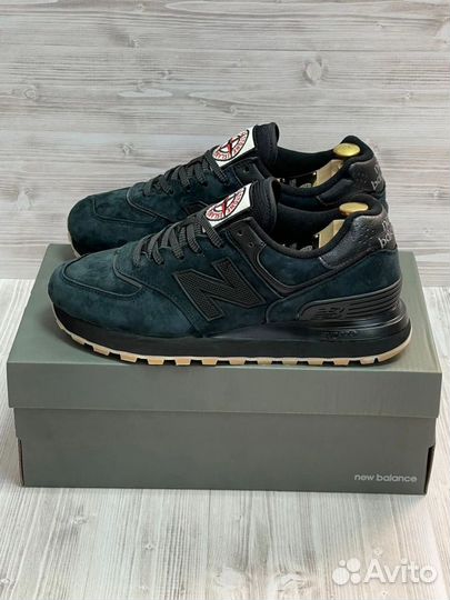 Кроссовки new balance 574 stone island (41-46)