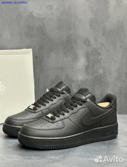 Кроссовки nike air force 1 black (Арт.99213)