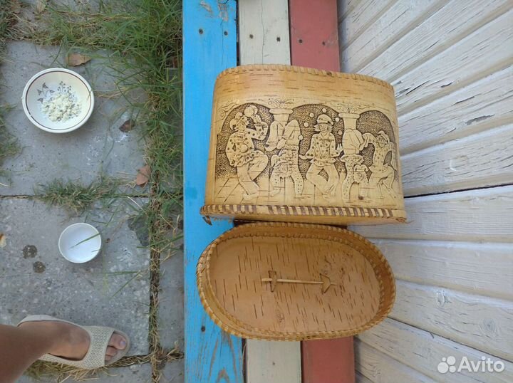 Туесок из бересты 