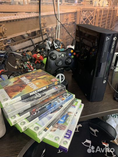 Xbox 360 с играми