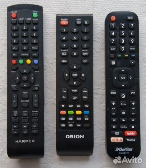 Пульты для телевизоров