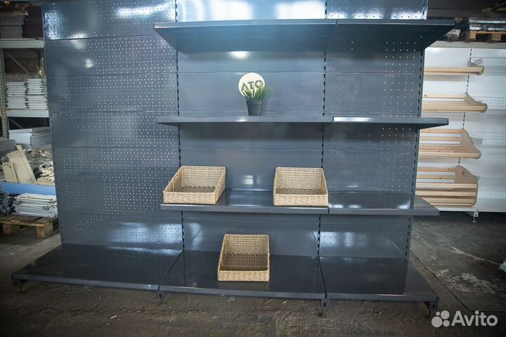 Стеллаж металлический для склада
