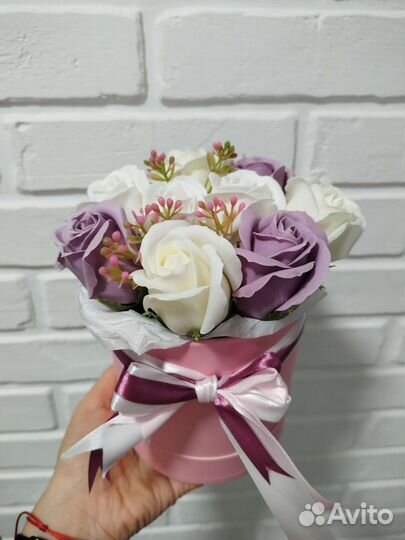 Мыльные розы, букеты, мыльные розы