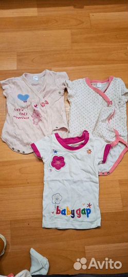 Вещи для девочки до года