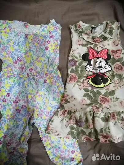 Пакетом вещи на девочку 104