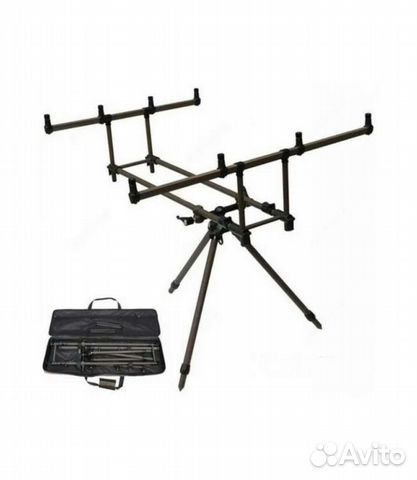 Тренога карп на 4 удилища