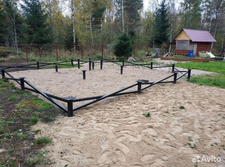 Установка винтовых свай