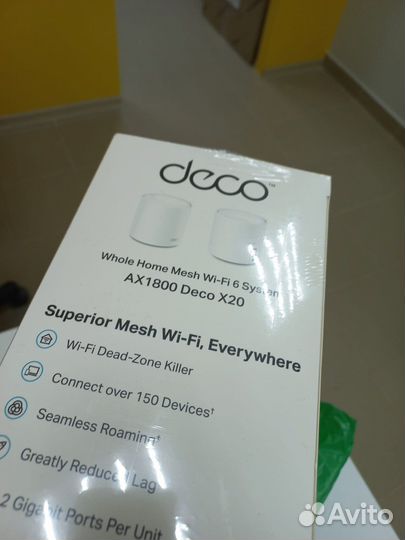 Mesh система tp-link deco x20 wifi6 новая н гарант