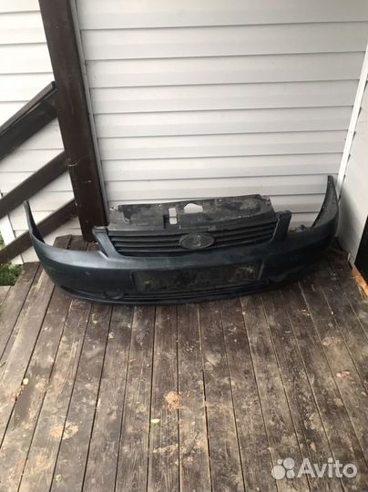 Бампер передний priora 1