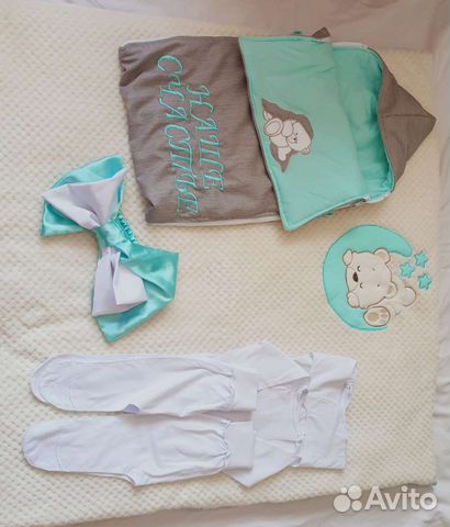 Конверт плед на выписку