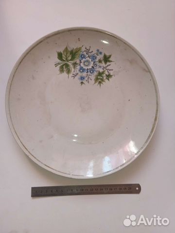 Фарфоровое блюдо СССР