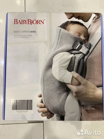 Рюкзак эргорюкзак переноска кенгуру babybjorn mini