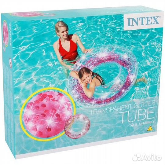 Круг надувной 107х27см intex
