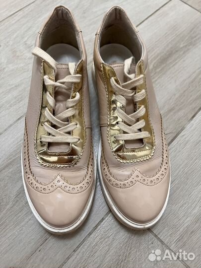 Кеды женские натуральная кожа 40