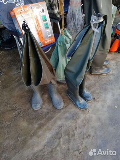 Сапоги рыбацкие болотные и забродные
