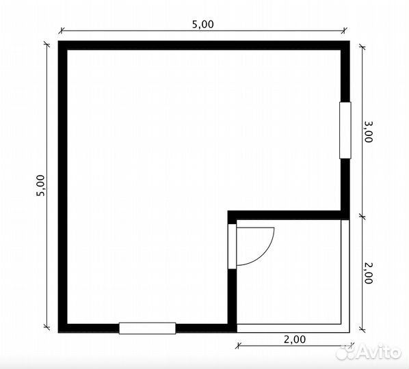 Дачный домик