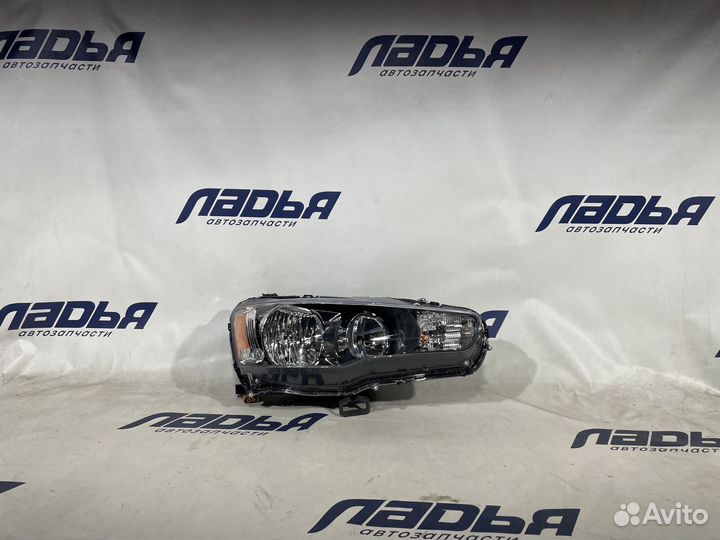 Фара mitsubishi lancer X 07-16 RH