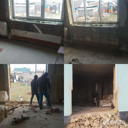 Демонтажные работы в квартирах