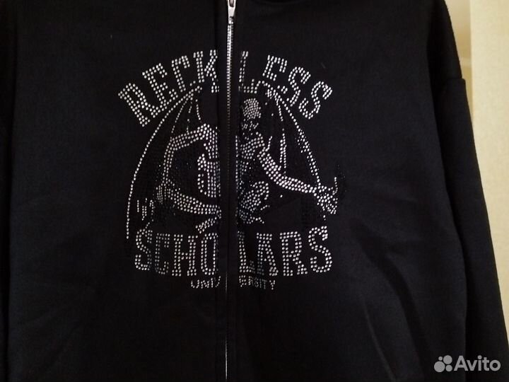 Толстовка с капюшоном на флисе