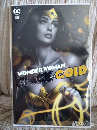 Комикс Wonder Woman Black & Gold #1 Warren Louw