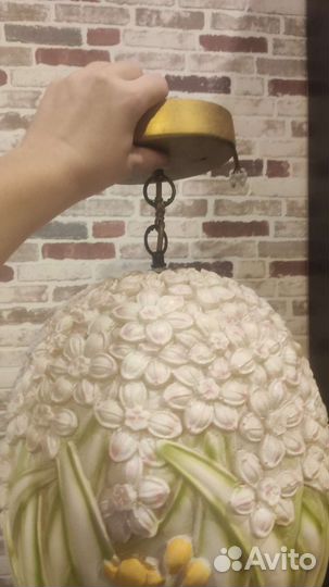 Люстра потолочная абажур