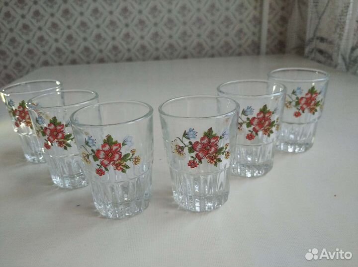 Наборы стопок по 6 шт