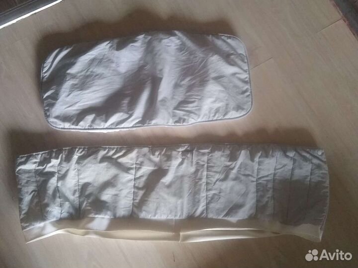 Бортики и матрас в коляску люльку