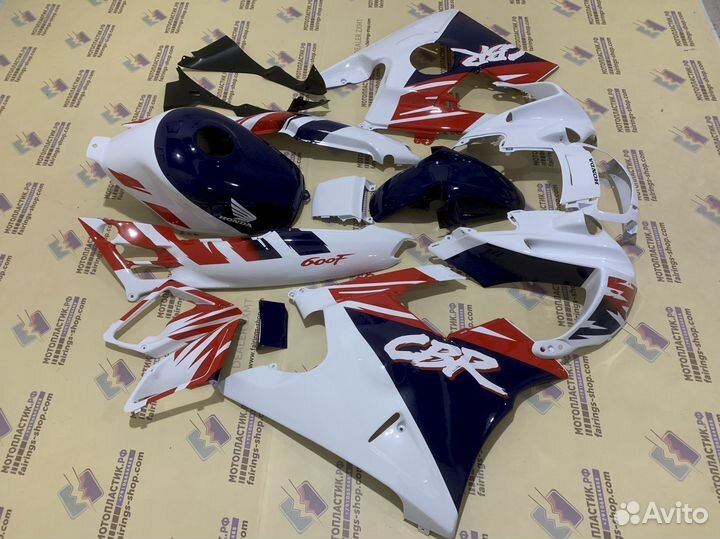 Honda cbr600f2 1991-1994 мотопластик, обвес мото