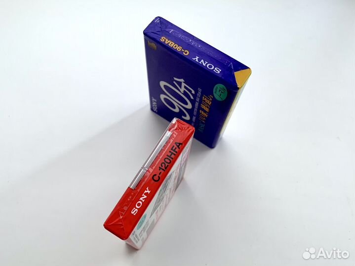 Аудиокассеты Sony 2 шт
