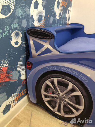 Детская кровать машина для мальчика б/у