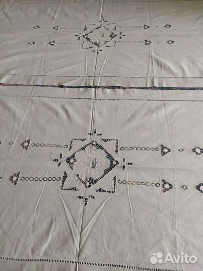 Антикварные шторы решилье лен